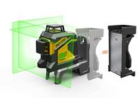 Prexiso PLC3-360G 360°-lijnlaser Groene laser, Incl. 360° laser, Incl. accu, Incl. doos Reikwijdte (max.): 60 m - thumbnail