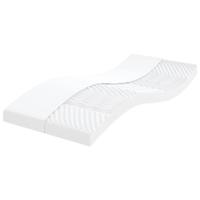 Schuimmatras 7 zones hardheid 20 ILD 90x200 cm wit - thumbnail