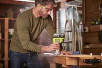 Overcrow tot 18V hout - 30.000 tpm - 6 mm tang - 38 mm Cradle Race - geleverd met 1 6 mm tangen, 1 snijmenge, sleutel, gids - thumbnail