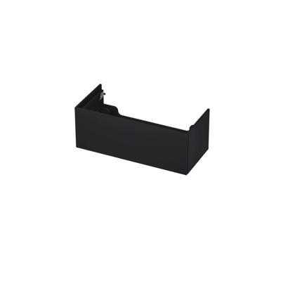 INK - Onderkast 1 Lade Push 2 Open Bestaande Uit - 1000x450x376 Mm - Mat Zwart