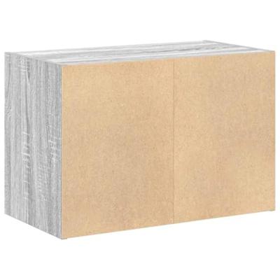 Kast met 2 lades 60x31x40 cm bewerkt hout grijs sonoma eiken Kast met 2 lades 60x31x40 cm bewerkt hout grijs sonoma eiken