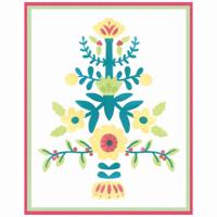 Sizzix • layered stencils a6 folk tree 4pcs - thumbnail