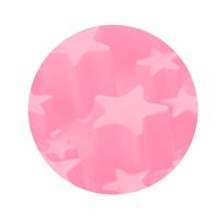 Eat Slow Live Longer Star Pink S - thumbnail