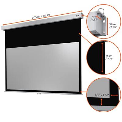 Celexon 1090817 Rolprojectiescherm 280 x 175 cm Beeldverhouding: 16:10
