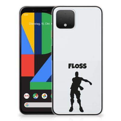 Google Pixel 4 Telefoonhoesje met Naam Floss Google Pixel 4 Telefoonhoesje met Naam Floss
