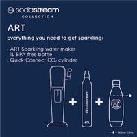 Sodastream ART Starterpack incl. 1l.Fles + Quick Connect Cilinder Waterkan Zwart - thumbnail