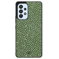 Samsung Galaxy A53 hoesje - Green dots - thumbnail