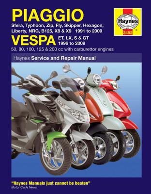 Piaggio & Vespa Scooters (91 - 09) 3492