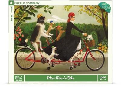 New York Puzzle Company Miss Moon's Bike - 1000 stukjes