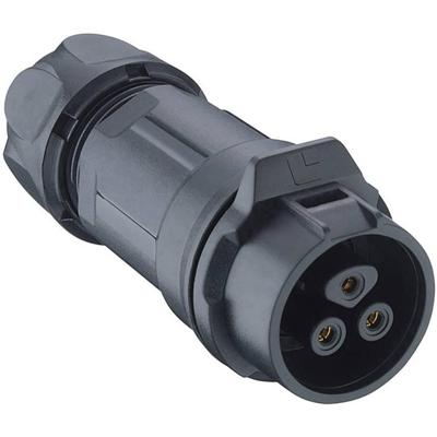 Lutronic 0261 02 Ronde connector Koppeling, recht Totaal aantal polen: 2 1 stuk(s)