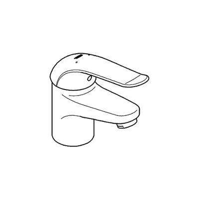 GROHE Euroeco Special wastafelkraan chroom 32762000