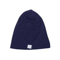 2 PC'S cute Solid gebreide Katoen Hat beanies herfst winter warm Earmuff kleurrijke kroon caps voor pasgeboren baby kinderen (Tibet Navy) - thumbnail