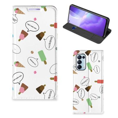 OPPO Find X3 Lite | Flip Style Cover | IJsjes OPPO Find X3 Lite | Flip Style Cover | IJsjes
