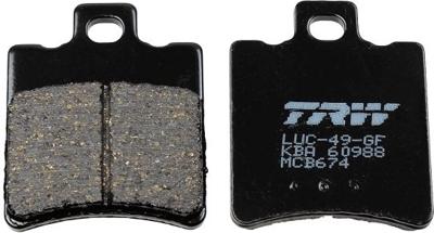 TRW remblokken "mcb 674 brake pad mcb 674 organic standard