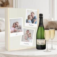 Champagnepakket met glazen - René Schloesser (750ml) - Bedrukte deksel - thumbnail