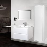 Creavit Badkamermeubelset Sally 100 cm Twee Soft-Close Lades Hoogglans Wit - Onderkast Sally 100 cm Hoogglans Wit - thumbnail