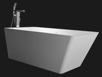 Vrijstaand bad BWH Design Solidfeng 170x73x60 cm - thumbnail