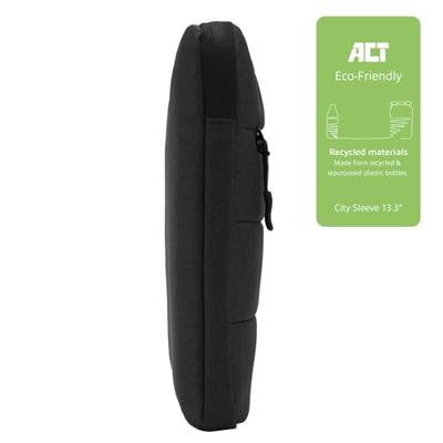 ACT City laptop sleeve 15,6 inch , zwart - thumbnail