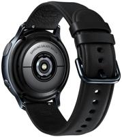 Samsung Galaxy Watch Active2, Fitnesstracker van roestvrij staal, groot display, duurzame batterij, waterdicht, 40 mm, Bluetooth, zwart - thumbnail