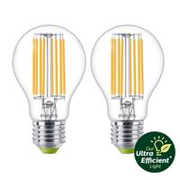 Philips LED Lamp 60W E27 Wit 2 Stuks - thumbnail