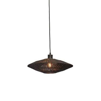 GOOD&MOJO Hanglamp 'Iguazu' Jute, 40cm, kleur Zwart