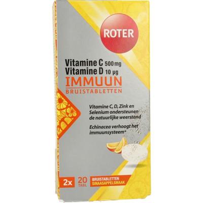 Roter Vitamine C & D Immuun Bruistabletten
