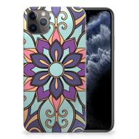 Apple iPhone 11 Pro Max | TPU Case | Purple Flower - thumbnail
