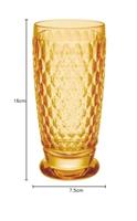 VILLEROY & BOCH - Boston Coloured - Longdrink-/bierbeker Saffron 16cm 0,40 - thumbnail