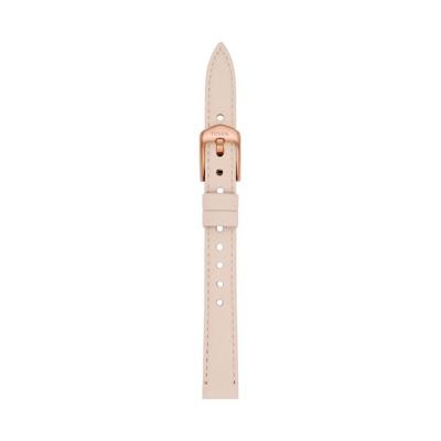 Horlogeband Fossil S121031 Leder Beige 12mm Horlogeband Fossil S121031 Leder Beige 12mm