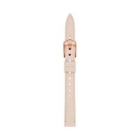 Horlogeband Fossil S121031 Leder Beige 12mm - thumbnail