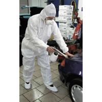 Leipold Doehle 2515-L SMS-overall KAT III (Typ 5 & 6) CleanGo Maat: L Wit - thumbnail