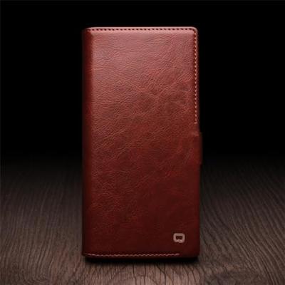 Qialino Samsung Galaxy S25 Ultra hoesje - Leren bookcase - Zwart Qialino Samsung Galaxy S25 Ultra hoesje - Leren bookcase - Zwart