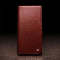 Qialino Samsung Galaxy S25 Ultra hoesje - Leren bookcase - Zwart - thumbnail