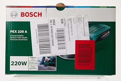 Bosch Groen PEX 220 A Excentrische schuurmachine 220 W Ø 125 mm - 0603378000 - thumbnail