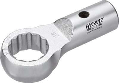 HAZET Opsteekringsleutel 6630A-36 · Diameter ? 21 / 26 mm · Buitentwaalfkant profiel · SW 36 mm