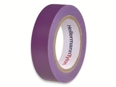 HellermannTyton HelaTape Flex 15 710-00109 Isolatietape HelaTape Flex 15 Violet (l x b) 10 m x 15 mm 1 stuk(s)