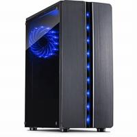 Inter-Tech 88881309 computerbehuizing Zwart - thumbnail