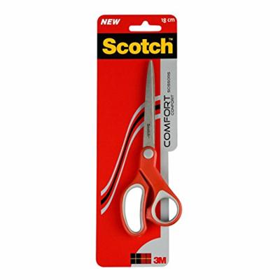 Schaar scotch 18cm comfort rood blister Schaar scotch 18cm comfort rood blister