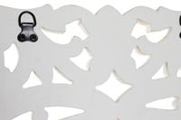 Wanddecoratie DKD Home Decor Spiegel Wit Hout MDF (90 x 1,5 x 90 cm) - thumbnail