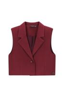 Like Flo winter gilet meisjes - rood - Demi - thumbnail