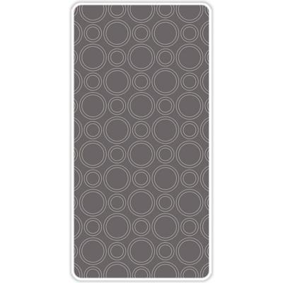 Strijkdeken 5 Laags 100x65 cm Katoen/Grijs