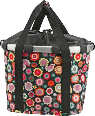 RIXEN & KAUL shoppertas "bikebasket" shop.bag r&k bikebasket happy flowers