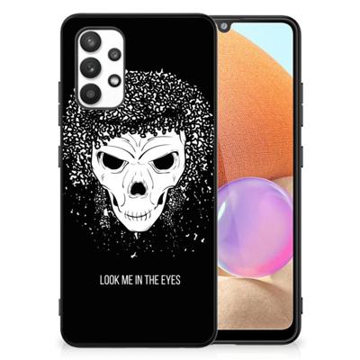 Telefoonhoesje Samsung Galaxy A32 4G | A32 5G Enterprise Editie Skull Hair