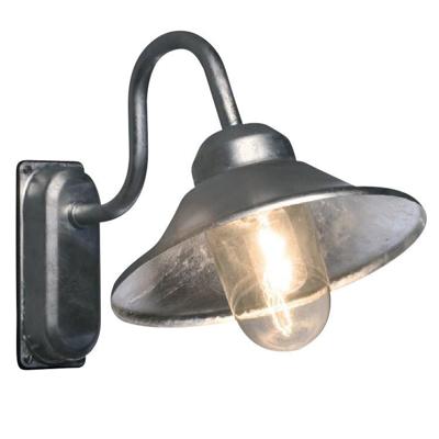 Wandlamp Vega neerwaarts gegalvaniseerd