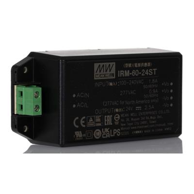 MEAN WELL IRM-60-24ST AC/DC-printnetvoeding 60 W