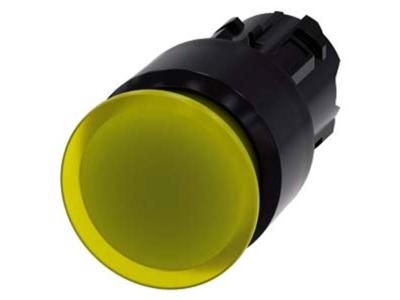 Siemens 3SU10011AA300AA0 3SU1001-1AA30-0AA0 Paddenstoelknop (Ø x h) 30 mm x 30 mm IP66, IP67, IP69/IP69K 1 stuk(s)