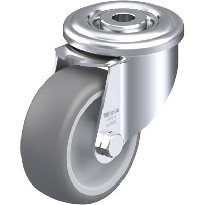 Blickle LER-TPA 80G Zwenkwiel Wieldiameter: 80 mm Draagvermogen (max.): 100 kg 1 stuk(s)