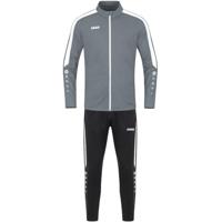 JAKO M9123K Trainingspak Polyester Power Kids - Steengrijs - 152 - thumbnail