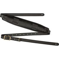 Fender Mustang Saddle Strap Black gitaarband - thumbnail