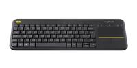 Logitech K400 Touch zwart QWERTZ - thumbnail